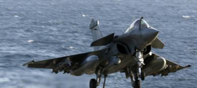 France carries out first air strikes on IS in Syria