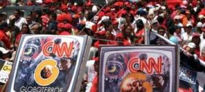 Chavez Supporters Attack TV Station 