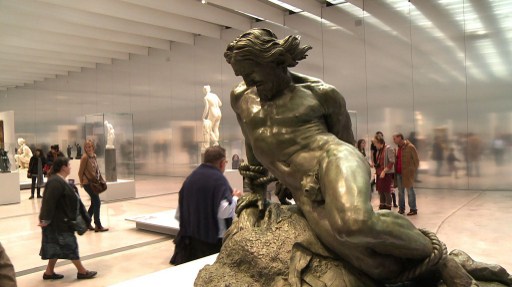 The Louvre Lens draws visitors to its 'gallery of time'