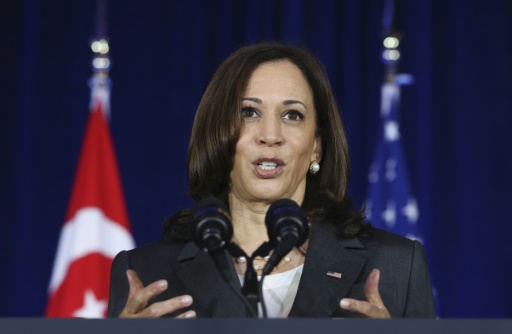 Harris accuses China of 'intimidation' in disputed seas