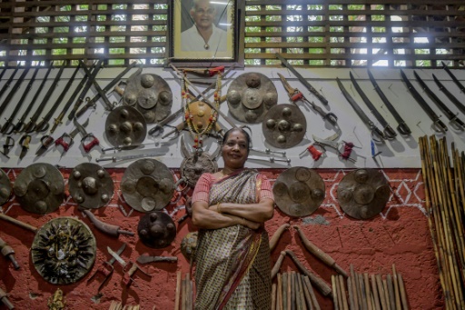 Great-grandmother keeps Indian martial art alive