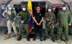 Colombia's most-wanted drug lord 'Otoniel' captured