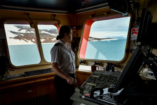 Breaking barriers: Russian woman leads the way on Arctic ship