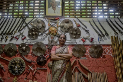 Great-grandmother keeps Indian martial art alive.jpg