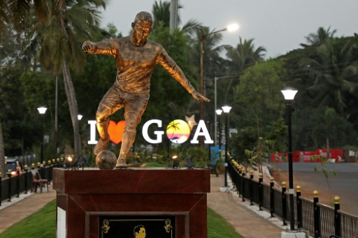 Ronaldo statue kicks up a fuss in India's Goa