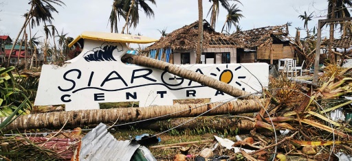 'It's no more': Philippine surfing paradise wiped out by typhoon