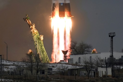 Russian rocket blasts off carrying Japanese billionaire to the ISS