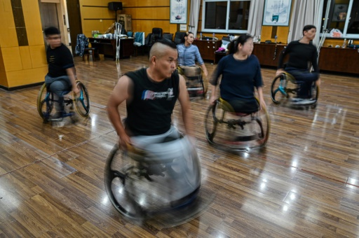 Shanghai wheelchair dancers find their groove