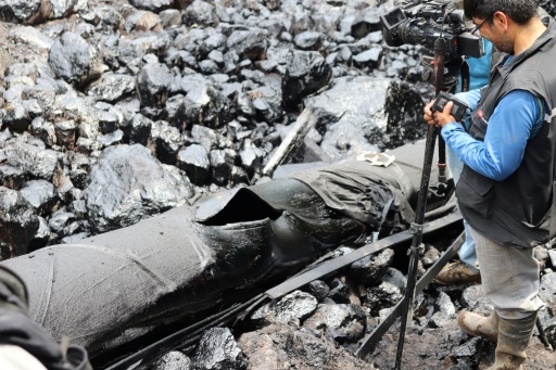 Oil spill pollutes nature reserve in Ecuadoran Amazon