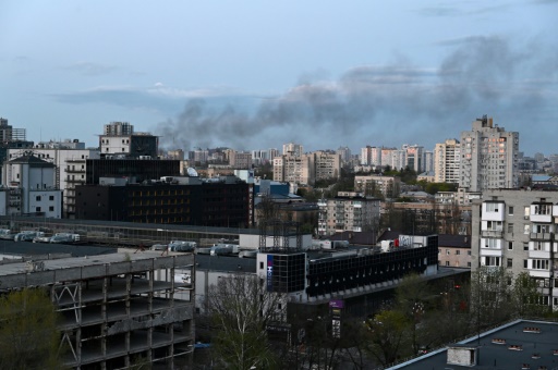 Russia strikes Kyiv during UN chief's visit as Moscow presses offensive