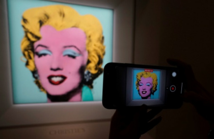 Warhol portrait of Marilyn Monroe fetches record $195 mn.jpg