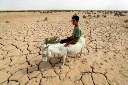 Key Iraq irrigation reservoir close to drying out.jpg