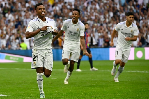 Unbeaten Madrid defeat Barcelona in Clasico to top La Liga