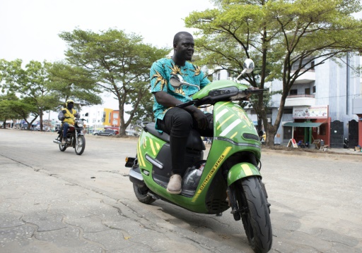 A greener ride: West Africans switch on to electric motorbikes