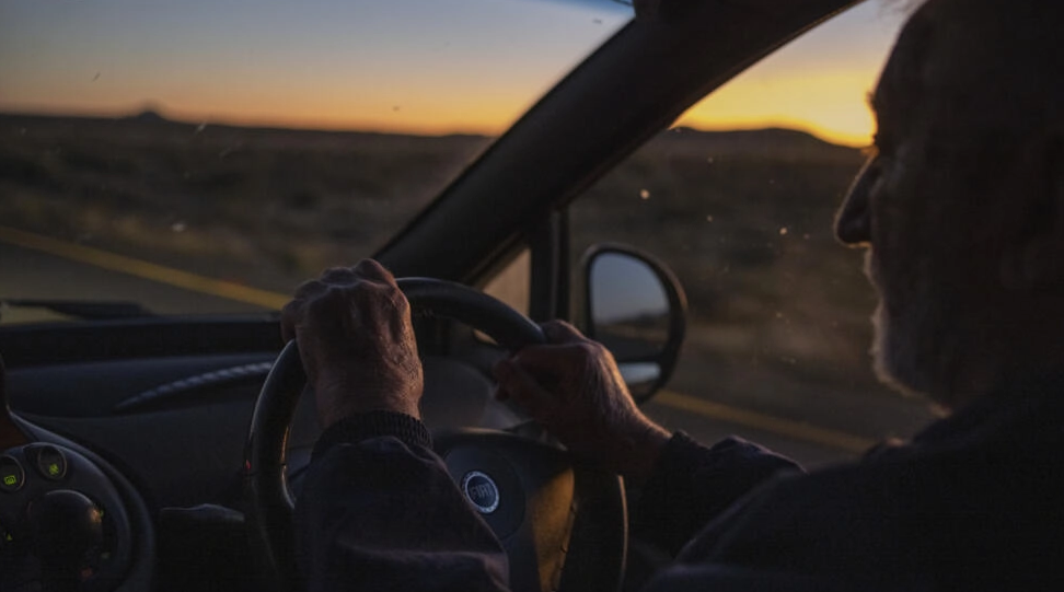 South African journalist, 90, delivers news in the desert