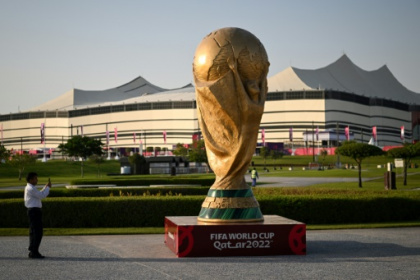 Fans, trophy and teams arrive in Qatar for World Cup countdown.jpg