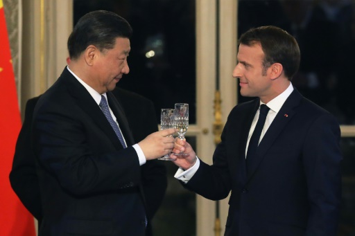 France's Macron begins China trip with Ukraine, trade on agenda