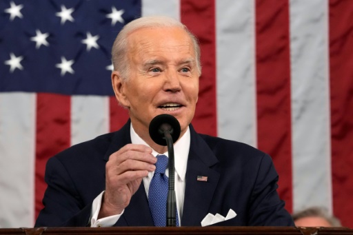 Biden urges US blue-collar resurgence in feisty Congress speech