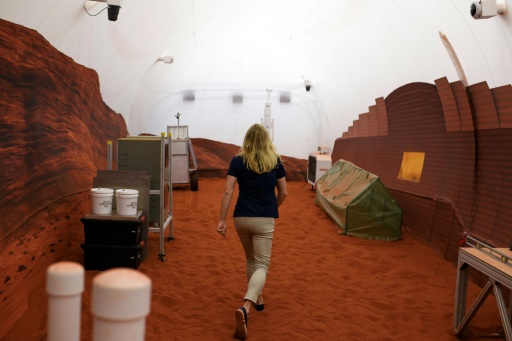 NASA unveils 'Mars' habitat for year-long experiments on Earth