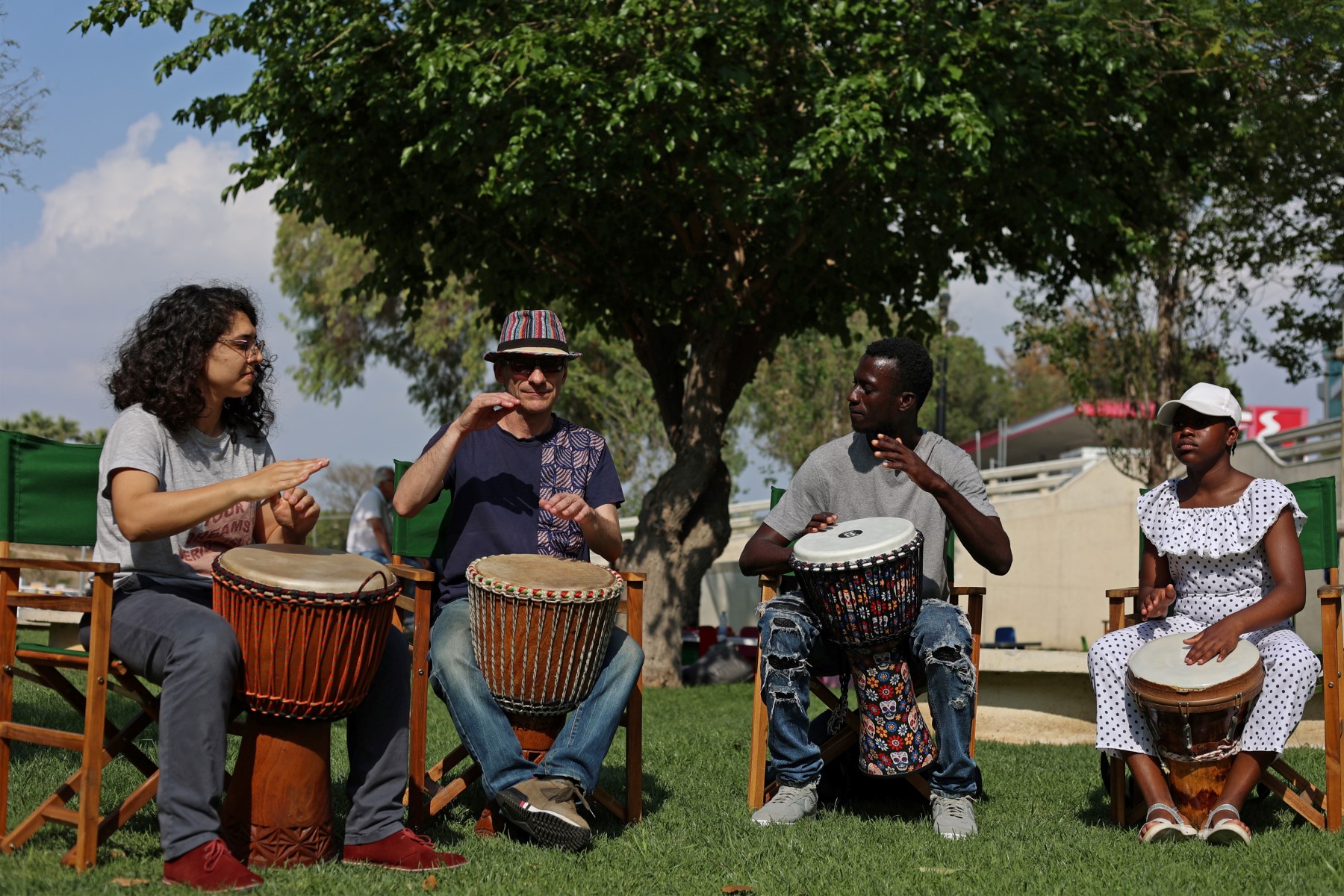 Music gives hope to African asylum seekers in Cyprus