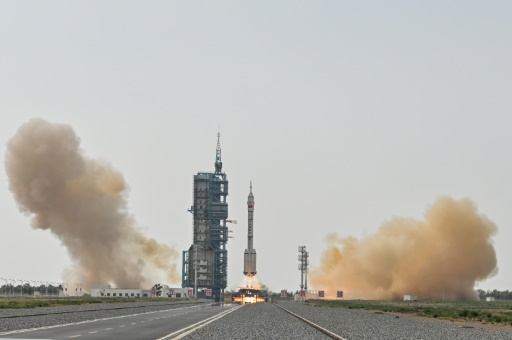 China launches mission with first civilian to space station