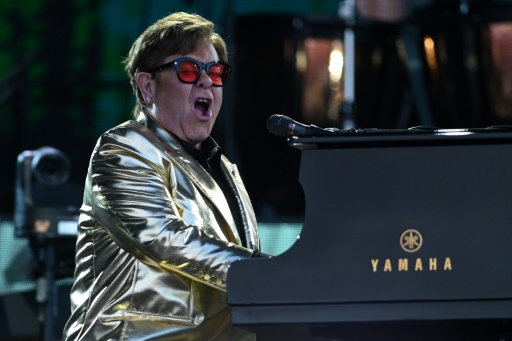 'Emotional' Elton John closes out Glastonbury festival