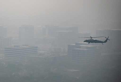 Canada wildfires again bring more unhealthy air in North America