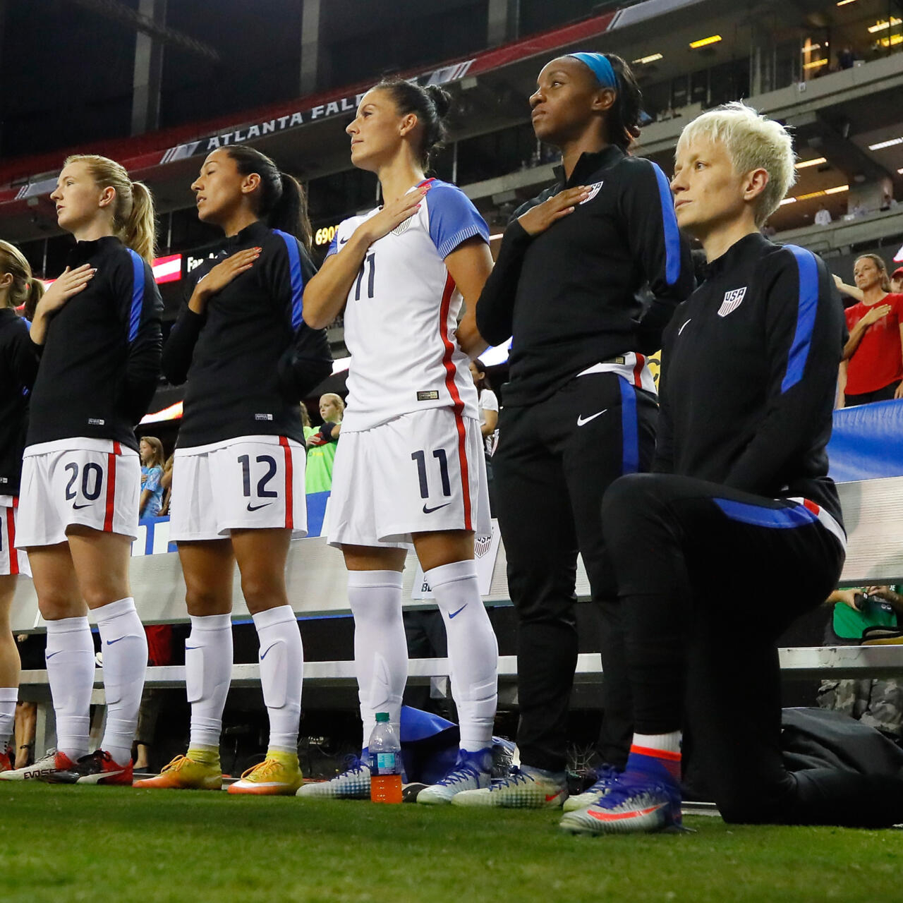 Iconic Rapinoe, champion footballer and committed activist