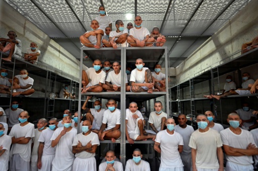 Inside El Salvador's mega-prison holding 12,000 alleged gangsters