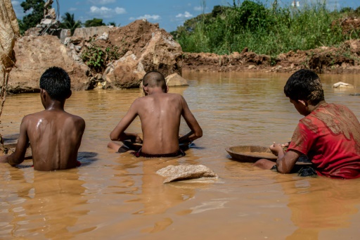 Gold and mercury, not books, for Venezuela's child miners