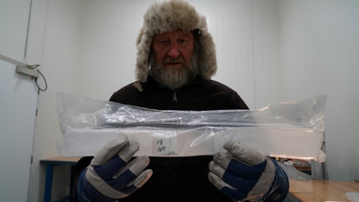 Frozen library of ancient ice tells tales of climate's past