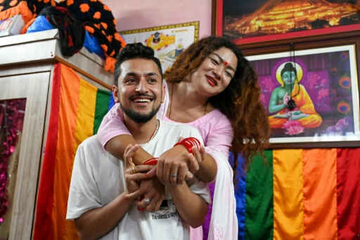 Celebrations as Nepal registers first LGBTQ marriage