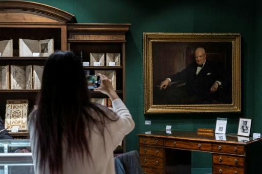 Coveted Churchill artifacts go on sale in New York