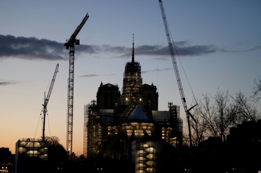 France begins to dismantle Notre-Dame scaffolding