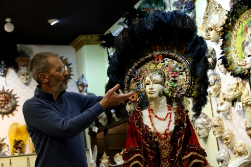 Across the sea from Venice, Albanian studio crafts carnival masks