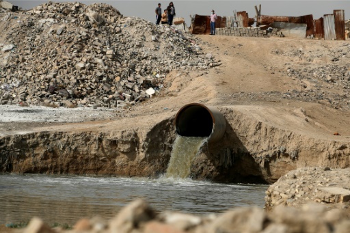 Rampant water pollution threatens Iraq's shrinking rivers