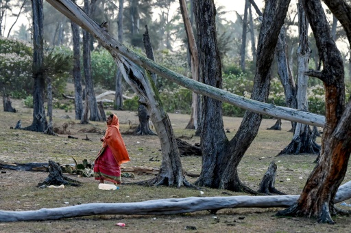 The Indian villagers who lost their homes to the sea