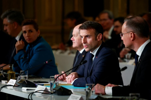 Macron announces steps to boost Ukraine, does not exclude troops
