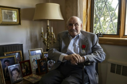 At 101, a US WWII veteran - and pacifist - is honored by France.jpg