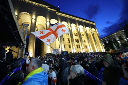 Thousands rally in Georgia after parliament passes 'foreign influence' law.jpg