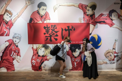 Comic heroes fuel Japan Olympic volleyball manga mania.jpg