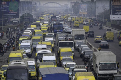 Kinshasa, a megacity of traffic jams, potholes, transit chaos.jpg