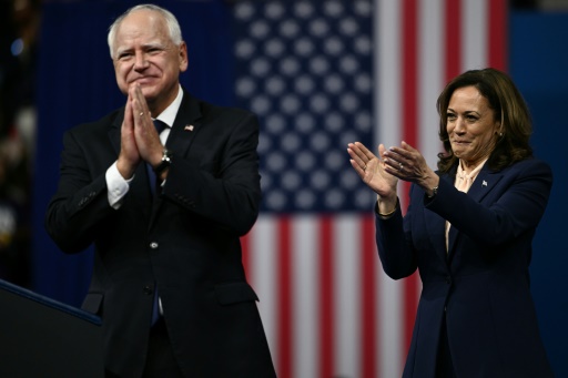 Harris, Walz debut White House ticket, vowing 'fight for future'