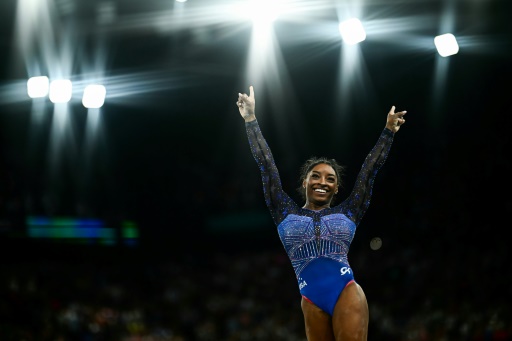 Golden Biles makes more history at Paris Olympics