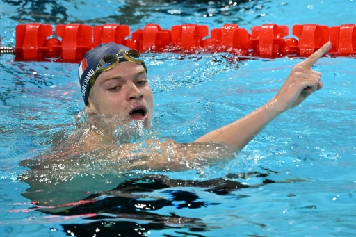 Marchand 'goosebumps' after breaking French Olympic swimming gold drought