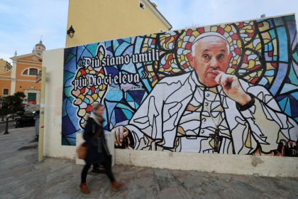 Francis will give two speeches in Corsica's capital Ajaccio and preside over a mass at the Casone open-air