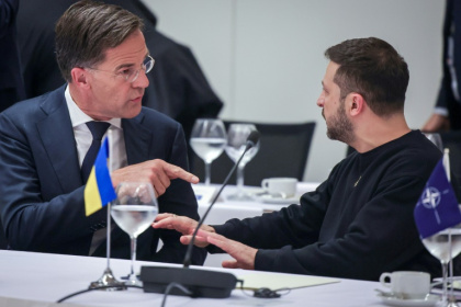 NATO Secretary General Mark Rutte and Ukraine's President Volodymyr Zelensky are set to huddle with key European leaders in Brussels