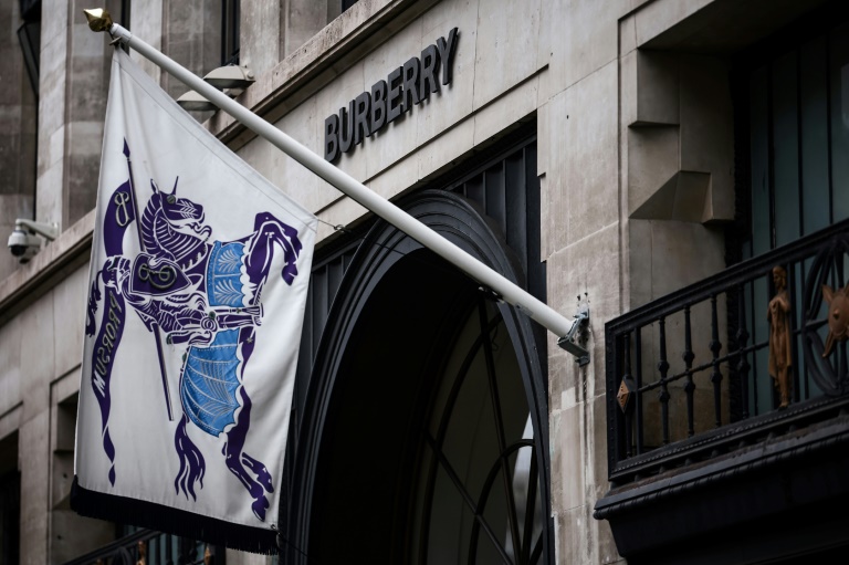 Troubled Burberry shows sign of recovery despite sales drop