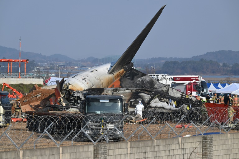 South Korea begins lifting Jeju Air wreckage after fatal crash