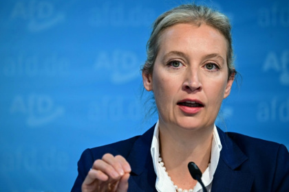 German far-right leader Alice Weidel lives in Switzerland with her female partner from Sri Lanka